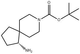 TERT-BUTYL (R)-1-AMINO-8-AZASPIRO[4.5]DECANE-8-CARBOXYLATE|TERT-BUTYL (R)-1-AMINO-8-AZASPIRO[4.5]DECANE-8-CARBOXYLATE