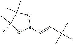 2-(3,3-dimethylbut-1-enyl)-4,4,5,5-tetramethyl-1,3,2-dioxaborolane Structure