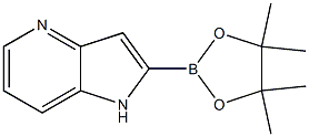 2-(4,4,5,5-tetramethyl-1,3,2-dioxaborolan-2-yl)-pyrrolo[3,2-b]pyridine Structure