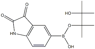 2,3-dioxoindolin-5-ylboronic acid pinacol ester, 2246721-31-1, 结构式