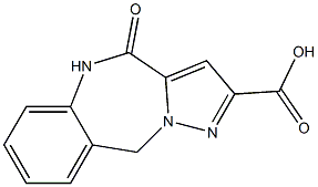 10-Oxo-9,10-dihydro-4H-3,3a,9-triaza-benzo[f]azulene-2-carboxylic acid
