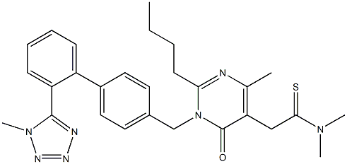 非马沙坦杂质I(混合物),,结构式