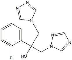氟康唑杂质J,,结构式