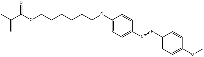 135529-02-1 6-(4-((4-甲氧苯基)二氮烯基)苯氧基)己基甲丙烯酰酸酯