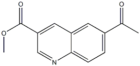 1956318-19-6 6-乙酰基喹啉-3-羧酸甲酯