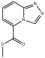 1,2,4]三唑并[4,3-A]吡啶-5-羧酸甲酯 结构式