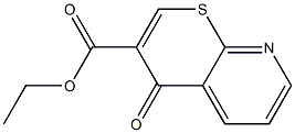 Ethyl 4-oxo-4H-thiopyrano[2,3-b]pyridine-3-carboxylate,,结构式