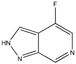 4-Fluoro-2H-pyrazolo[3,4-c]pyridine,,结构式