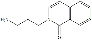 2-(3-aminopropyl)isoquinolin-1(2H)-one Struktur