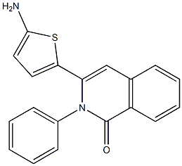 3-(5-aminothiophen-2-yl)-2-phenylisoquinolin-1(2H)-one|