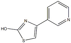 4-(pyridin-3-yl)thiazol-2-ol Struktur