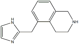 5-((1H-imidazol-2-yl)methyl)-1,2,3,4-tetrahydroisoquinoline Structure