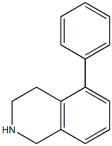 5-phenyl-1,2,3,4-tetrahydroisoquinoline 化学構造式