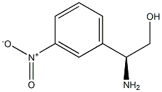(S)-2-amino-2-(3-nitrophenyl)ethanol,,结构式