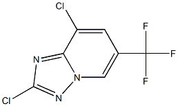 2,8-Dichloro-6-trifluoromethyl-[1,2,4]triazolo[1,5-a]pyridine Structure