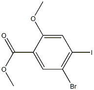 5-Bromo-4-iodo-2-methoxy-benzoic acid methyl ester