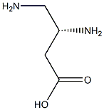 (R)-3,4-Diaminobutyric acid Structure