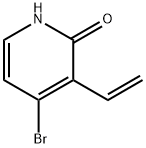 4-bromo-3-ethenylpyridin-2-ol, 2126161-28-0, 结构式