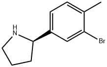 1213161-67-1 (2R)-2-(3-BROMO-4-METHYLPHENYL)PYRROLIDINE