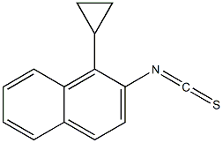 1-cyclopropyl-2-isothiocyanatonaphthalene|