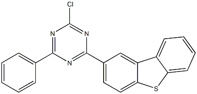  2-chloro-4-(dibenzo[b,d]thiophen-2-yl)-6-phenyl-1,3,5-triazine