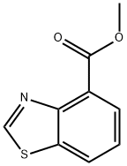 methyl benzo[d]thiazole-4-carboxylate 化学構造式