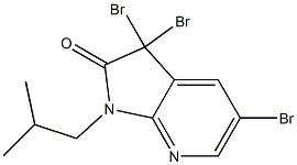 3,3,5-tribromo-1-isobutyl-1H-pyrrolo[2,3-b]pyridin-2(3H)-one