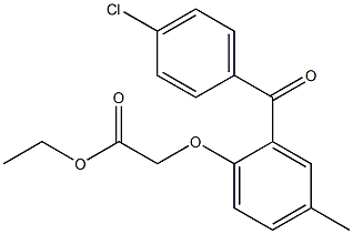 ethyl 2-(2-(4-chlorobenzoyl)-4-methylphenoxy)acetate(WXG00301)