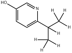3-Hydroxy-6-(iso-propyl-d7)-pyridine Struktur