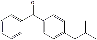 (4-isobutylphenyl)(phenyl)methanone Structure