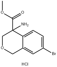 2089650-87-1 METHYL 4-AMINO-7-BROMOISOCHROMANE-4-CARBOXYLATE HCL