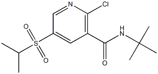 N-(tert-butyl)-2-chloro-5-(isopropylsulfonyl)nicotinamide