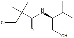 (S)-2-(3-氯-2,2-二甲基丙酰氨基)-3-甲基丁醇,,结构式