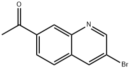 1956331-82-0 1-(3-溴喹啉-7-基)乙酮