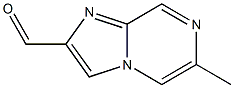 6-Methyl-imidazo[1,2-a]pyrazine-2-carbaldehyde Structure