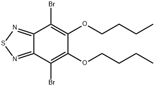 4,7-二溴-5,6-双(丁氧基)苯并[C] [1,2,5]噻二唑, 1973413-17-0, 结构式