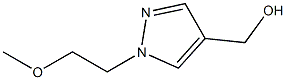 1-(2-甲氧乙基)-1H-吡唑-4-甲醇,,结构式