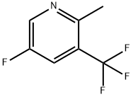 5-Fluoro-2-methyl-3-(trifluoromethyl)pyridine Struktur