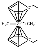 Dimethylbis(ethylcyclopentadienyl)zirconium, 98%,94938-73-5,结构式