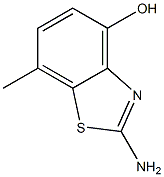 2-amino-7-methyl-1,3-benzothiazol-4-ol Structure