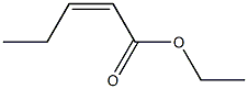 (Z)-ethyl pent-2-enoate Structure