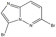 3,6-Dibromo-imidazo[1,2-b]pyridazine Structure