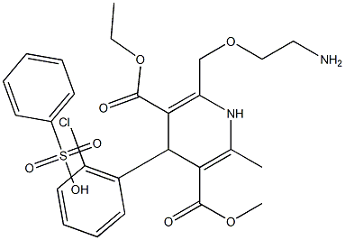 Amlodipine Impurity 15 化学構造式