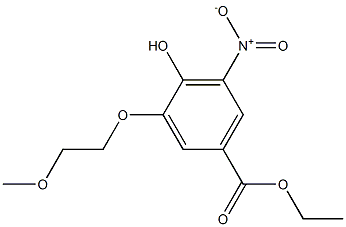 埃罗替尼杂质—F 4-羟基-3-(2-甲氧乙氧基)-5-硝基苯甲酸乙酯