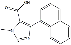 1-methyl-4-(naphthalen-1-yl)-1H-1,2,3-triazole-5-carboxylic acid