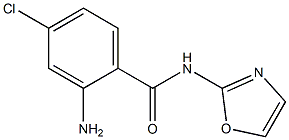 2-amino-4-chloro-N-(oxazol-2-yl)benzamide 化学構造式