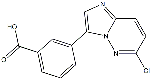 3-(6-chloroimidazo[1,2-b]pyridazin-3-yl)benzoic acid|
