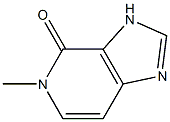 5-methyl-3H-imidazo[4,5-c]pyridin-4(5H)-one 结构式