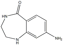 8-amino-3,4-dihydro-1H-benzo[e][1,4]diazepin-5(2H)-one Structure