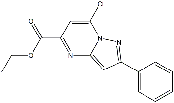 ethyl 7-chloro-2-phenylpyrazolo[1,5-a]pyrimidine-5-carboxylate